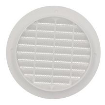 Grille ronde pour tuyau fibre-ciment avec moustiquaire PVC diamètre 100mm BC110