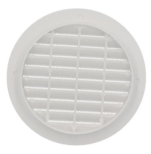 Grille ronde pour tuyau fibre-ciment avec moustiquaire PVC diamètre 100mm BC110