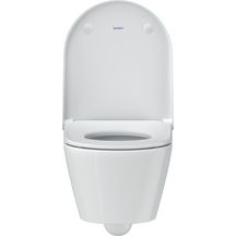 Abattant Duravit D-Neo fermeture lente SoftClose 376x441x43 mm blanc Réf. 0021690000