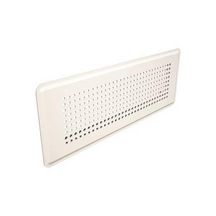 Grille d'insufflation rectangulaire blanche. 188316