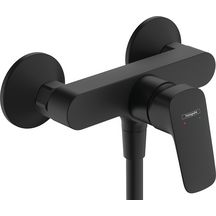 hansgrohe Logis Mitigeur douche C2 avec cartouche à 2 vitesses, Noir mat