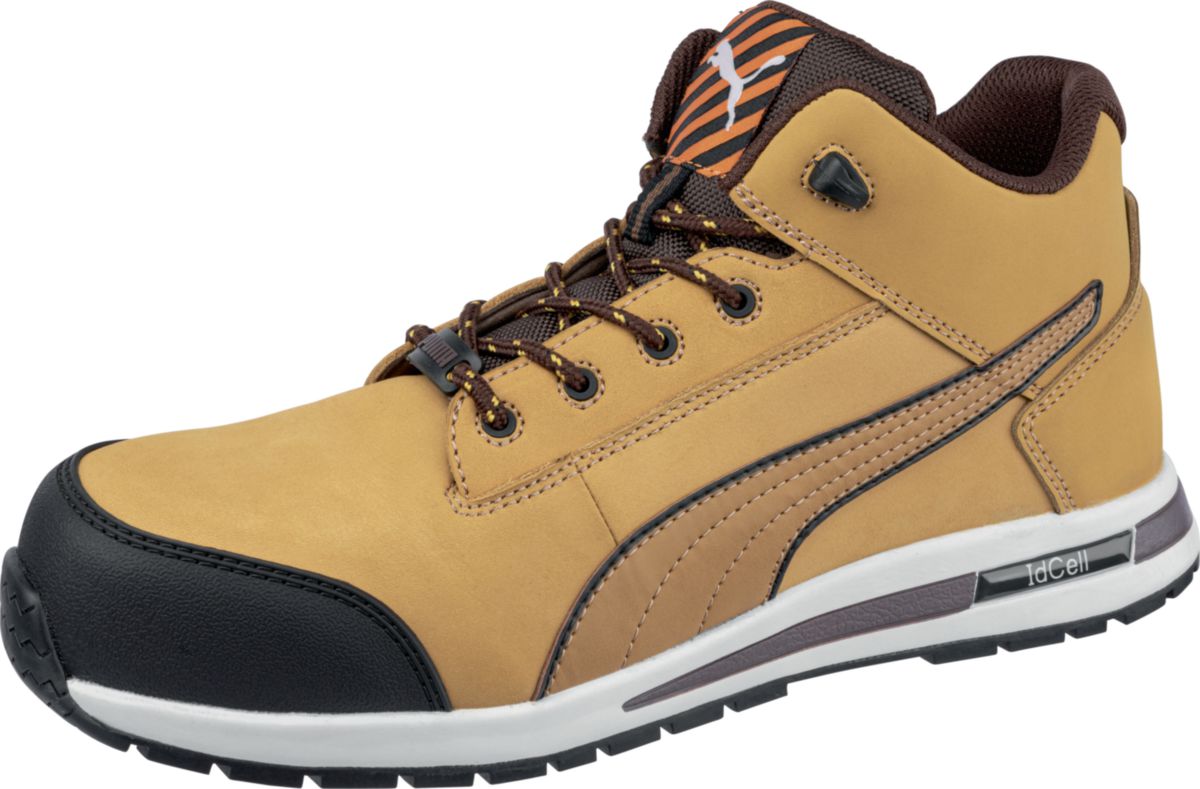 Chaussures Dash Wheat Mid S3 SRC HRO Puma T45, réf. 633180 T45