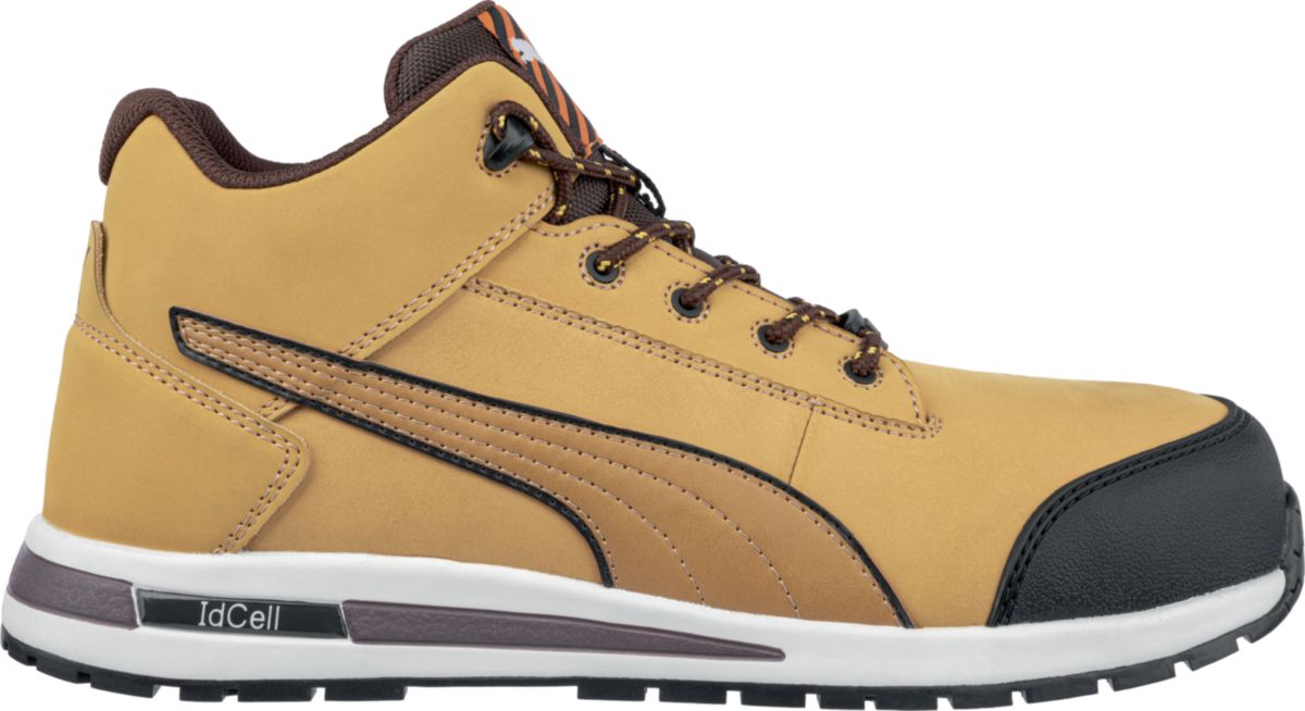 Chaussures Dash Wheat Mid S3 SRC HRO Puma T45, réf. 633180 T45