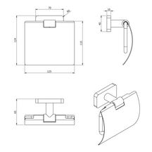 Porte-papier avec couvercle Alterna Day By Day