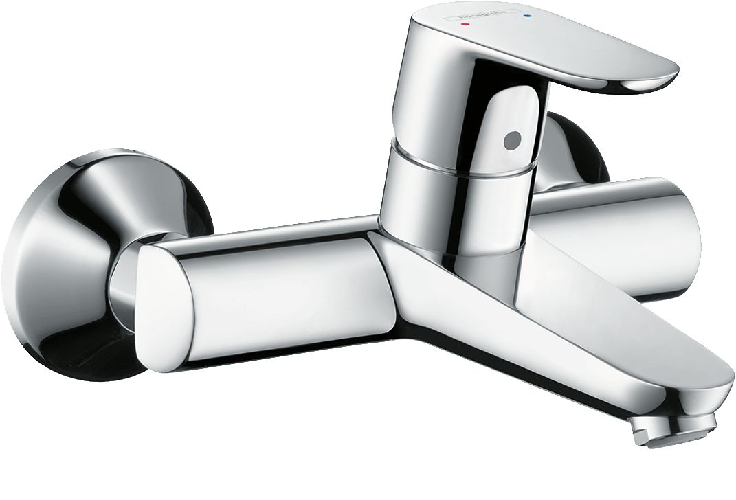 hansgrohe Focus Focus Mitigeur de lavabo mural, Chrome