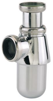 Siphon européen lavabo grande tasse 33x42 laiton chromé 13030000000