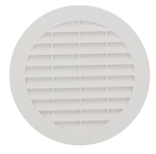 Grille ronde pour tuyau fibre-ciment avec moustiquaire PVC diamètre 100mm BC110