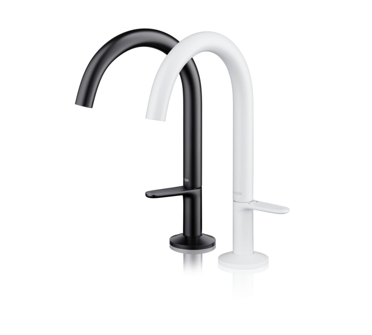 AXOR One Mitigeur de lavabo Select 170, bonde Push-Open, Blanc mat