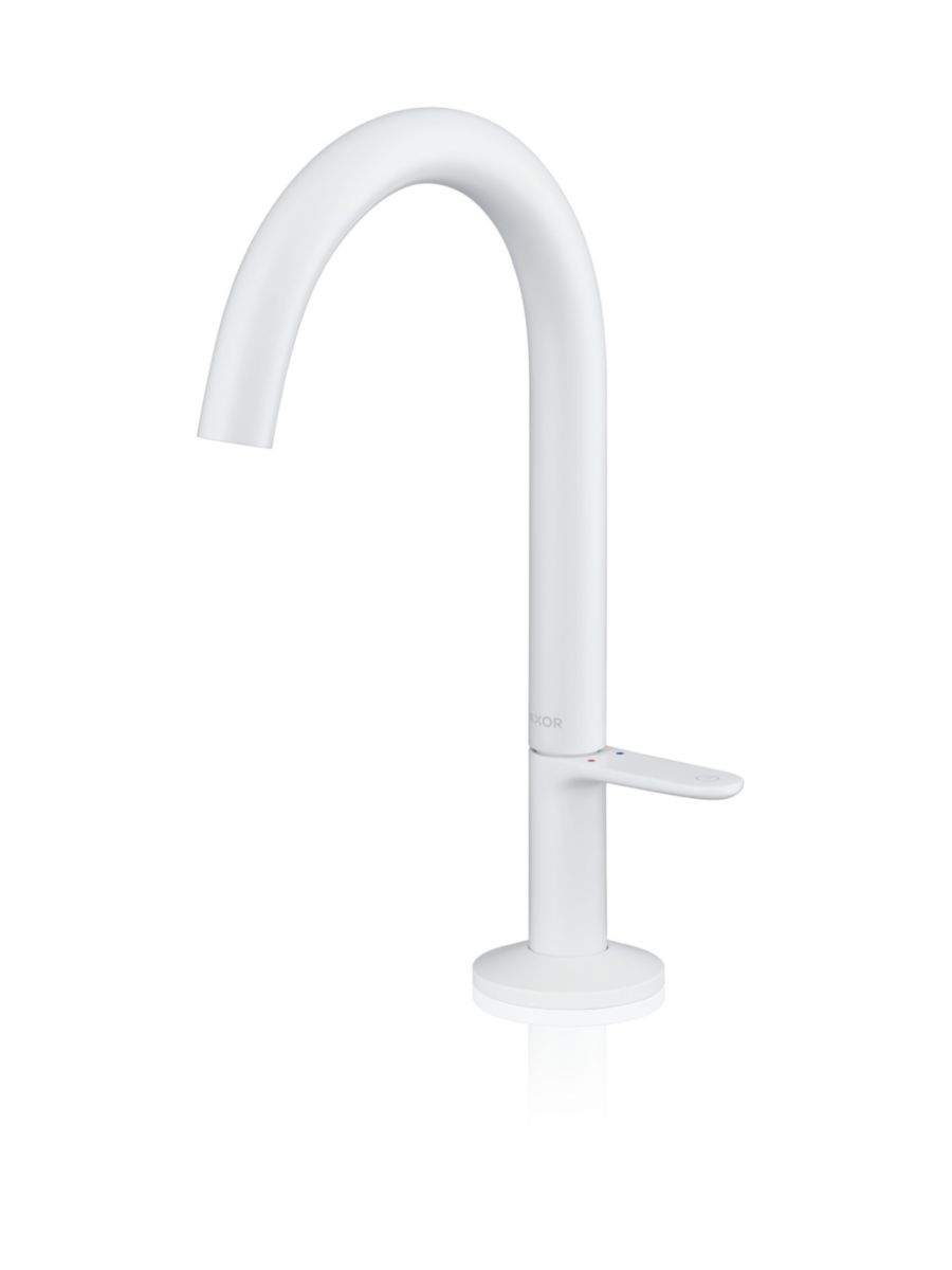 AXOR One Mitigeur de lavabo Select 170, bonde Push-Open, Blanc mat