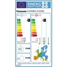 Unité intérieure mural gamme Etherea Z XKE Blanc Mat 2,5 kW Réf. CS-Z25XKEW