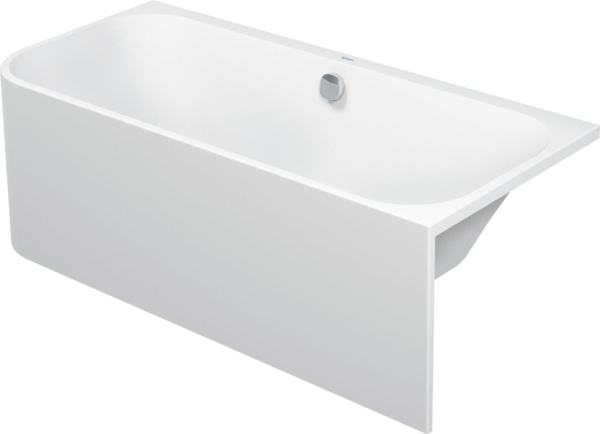 Baignoire Happy D2 1800x800mm blanc habillage acrylique angle droit réf. 700317000000000