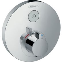 Set de finition pour mitigeur thermostatique ShowerSelect S encastré avec 1 sortie réf. 15744000