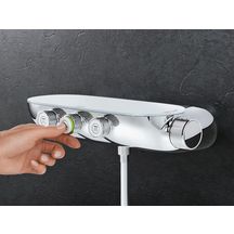 Système de douche thermostatique semi-encastré Rainshower System SmartControl Duo 360 Chromé 26443000