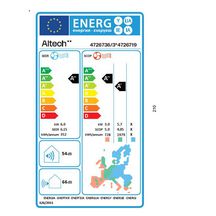 Unité extérieure de pompe à chaleur air/air Altech ALTe-M-V1 pourALTe301/ALTe501/ALTe701 6kW Multisplit 3 sorties R32