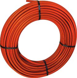 Tube PER nu ALTECH D 20mm ep 1,9mm couronne 120m rouge