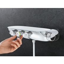 Système de douche thermostatique semi-encastré Rainshower System SmartControl Duo 360 Chromé 26443000