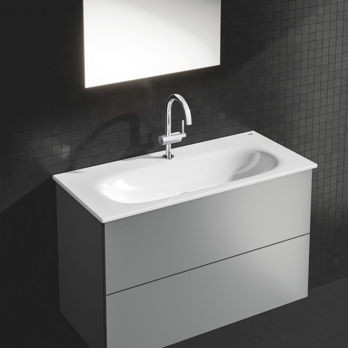 Mitigeur monocommande Lavabo Taille L Atrio Chromé 32042003