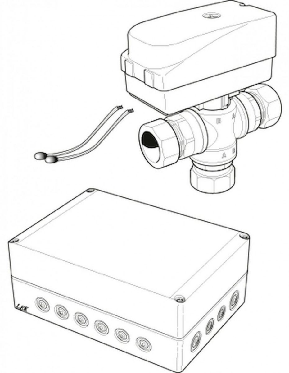 Kit chauffage piscine PAC Eau glycolée / Eau Réf. N067062