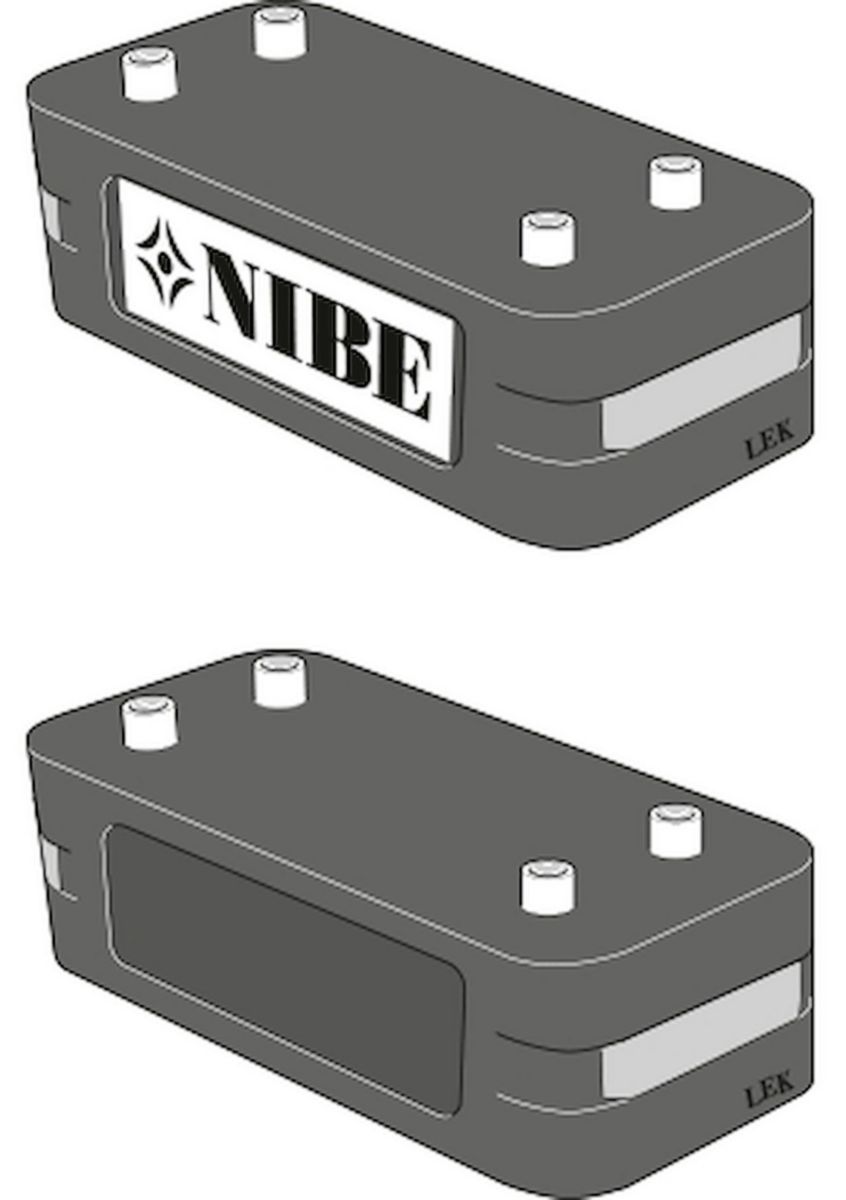 Echangeurs de barrage à plaques brasées PLEX R 1'' - 60 kW Réf. N075318