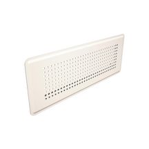 Grille d'insufflation rectangulaire blanche. 188316