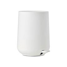 Poubelle de salle de bain à pédale Nova 5L Blanc Réf. 330132