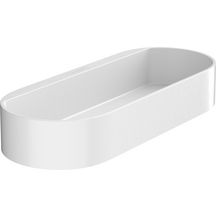 Corbeille de rangement profondeur 39 mm blanc mat  Réf. 27913700