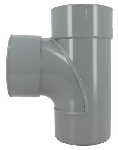 Culotte double équerre 87°30 évacuation PVC mâle-femelle diamètre 125mm AX18