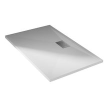 Receveur KINESURF 80 x 100 4 cm bonde grand côté blanc Réf. RD1107