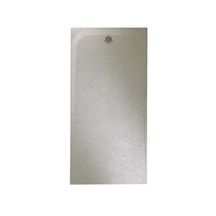 Receveur de douche Unic Slate aspect ardoise en akron aspect déco rectangulaire 120 x 80 cm gris marfil Réf. 53029306