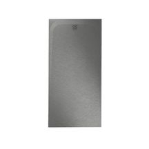 Receveur de douche Unic Slate en Akron aspect Dune 180 X 80 cm Cemento réf : 53030761