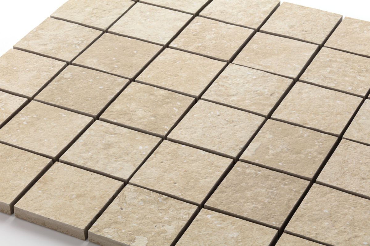 Grès cérame émaillé Barwolf Ontario beige mosaique 29,8x x29,8 cm KEG-23111