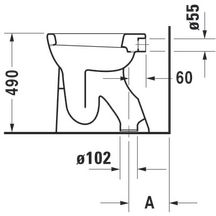 Cuvette fp sr sv sudan blanc réf. 212010000