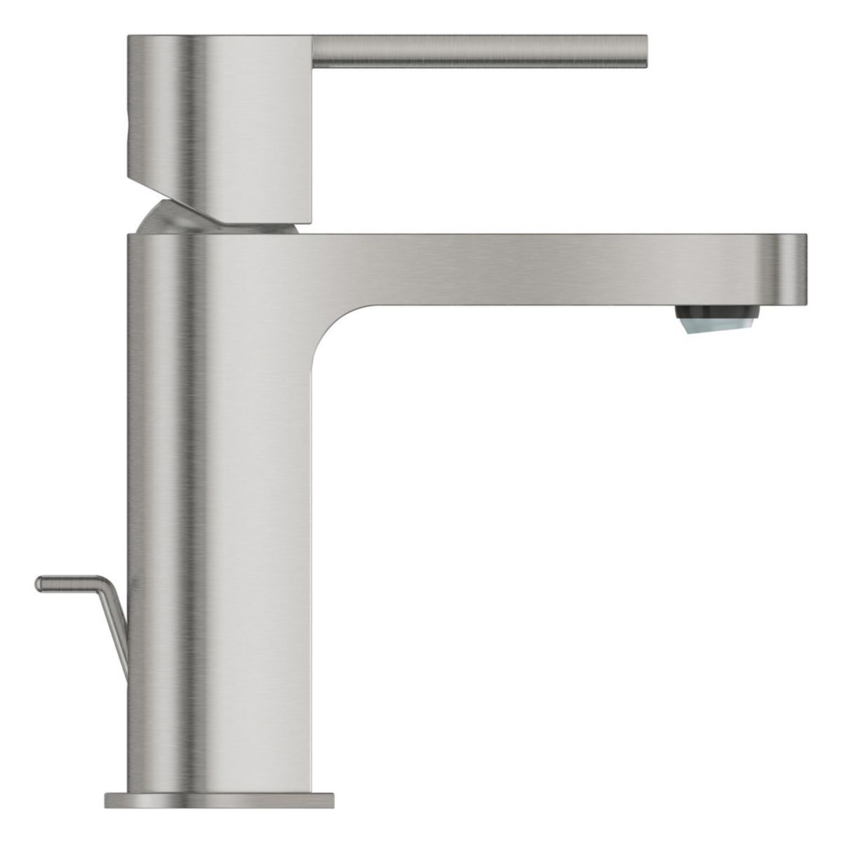 "Mitigeur monocommande Lavabo taille S GROHE Plus Supersteel Réf. 32612DC3"