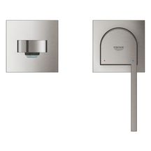 "Mitigeur monocommande 2 trous lavabo taille M GROHE Plus Supersteel Réf. 29303DC3"