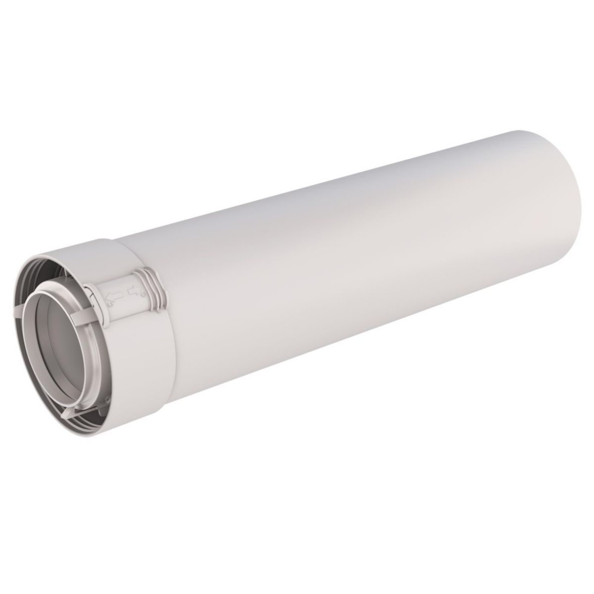 Conduit 80-125 PPTL/PVC nouveau Sékurit longueur 1 mètre Réf. 229532