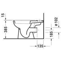 Pack WC D-CODE, alimentation latérale, sortie horizontale, Blanc Réf. 0130090001