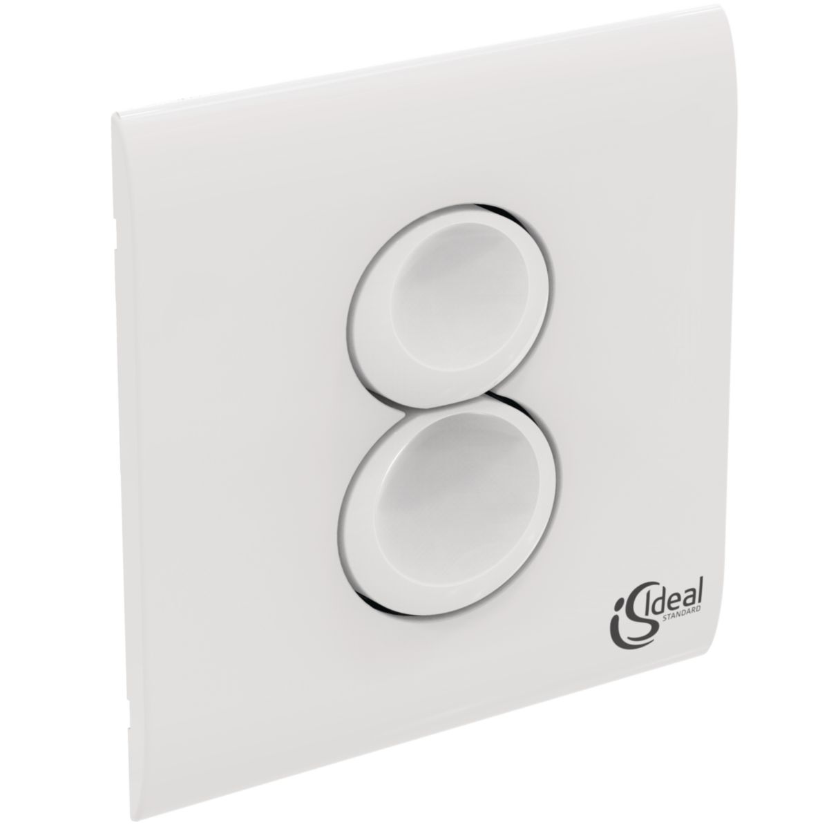 Plaque de commande pneumatique Septa Pro P4 pour bâti-support Prosys - blanc Réf. R0136AC