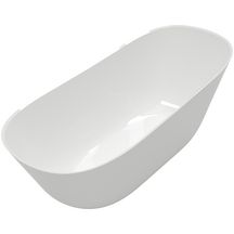 Baignoire Theano en îlot Curved Edition, 1700 x 750 mm, Blanc réf: 4505065