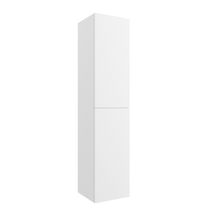 Colonne Alliance 1600 white cotton 2 portes push réversible 4 ETAGs de verre 350x350x1600mm Réf. 81729