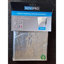 Pare-flamme Novipro - Ecran thermique longue durée 3 volets - 250 x 600mm