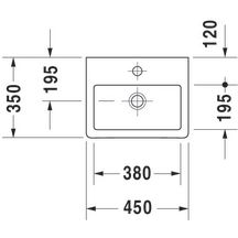 Lave-mains 45 vero med blanc Réf. 07044500411