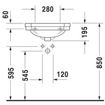 Lave-mains 50 ''1930'' blanc wondergliss Réf. 07855000001