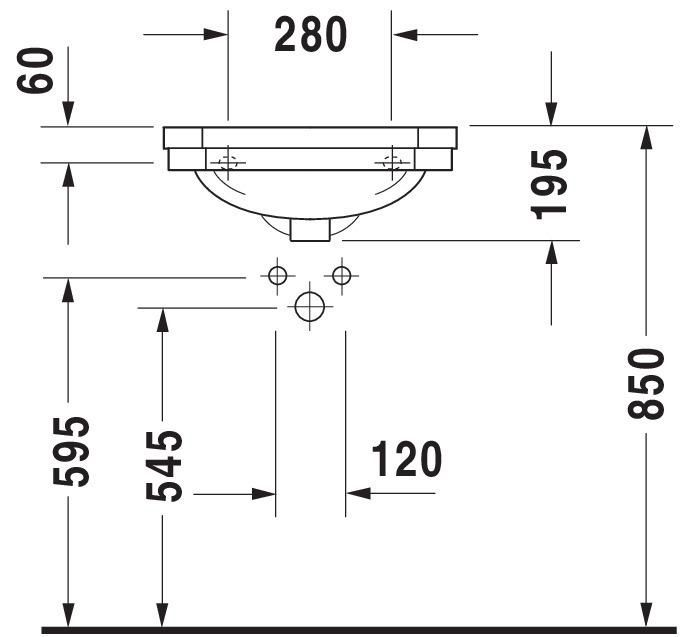 Lave-mains 50 ''1930'' blanc wondergliss Réf. 07855000001