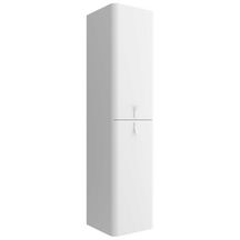 Colonne suspendu UNIIQ blanc mat 150 x 350 x 350 mm avec 2 portes ouverture à gauche ou à droite Réf. 24692