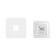 Pack Tybox 5000 connecté filaire pour chaudière, pompe à chaleur ou poêle comprenant 1 thermostat d'ambiance Tybox 5000 et 1 box maison connectée Tydom Home Réf. 6050660