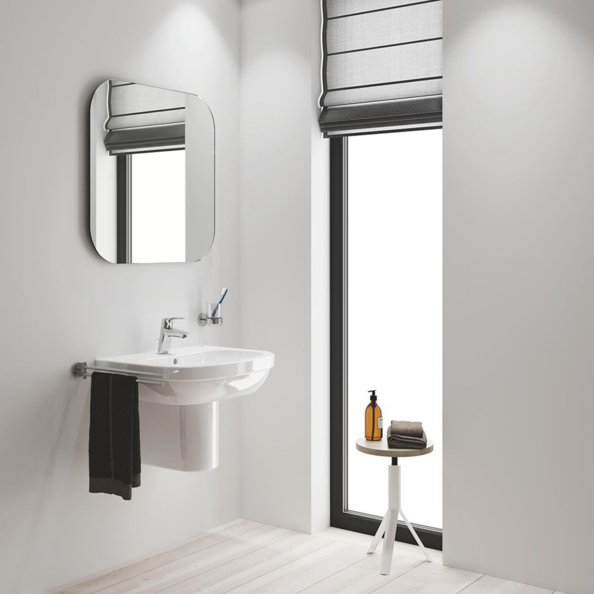 Mitigeur lavabo Taille S Eurosmart Chromé GROHE Réf. 23969003