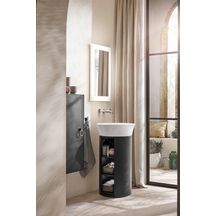 Lavabo White Tulip blanc 50 cm, sans trop plein, sans pièce de rechange, avec système de fixation incluse Réf. 2365500070