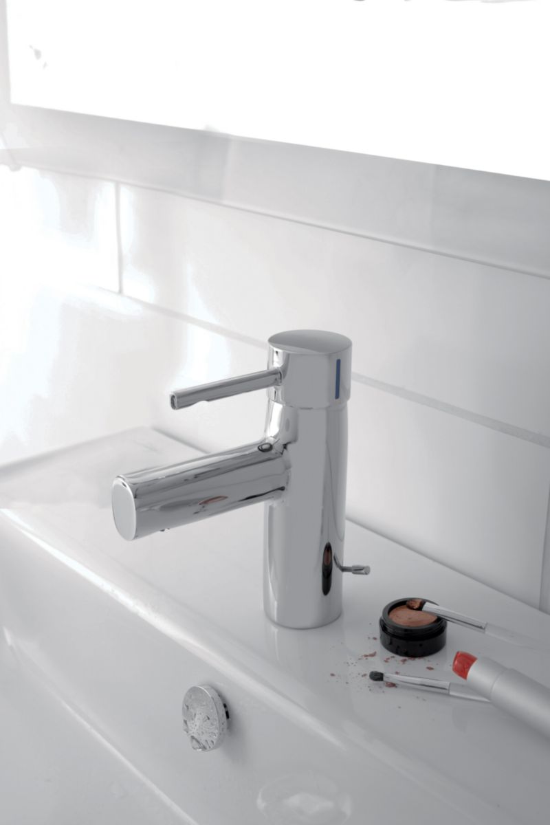 Mitigeur lavabo medium Cuff avec vidage chrome réf. E37041-CP