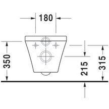 Cuvette suspendu 48cm Durastyle compact blanc réf. 2539090000