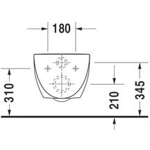 Cuvette suspendue architec blanc réf. 2546090064